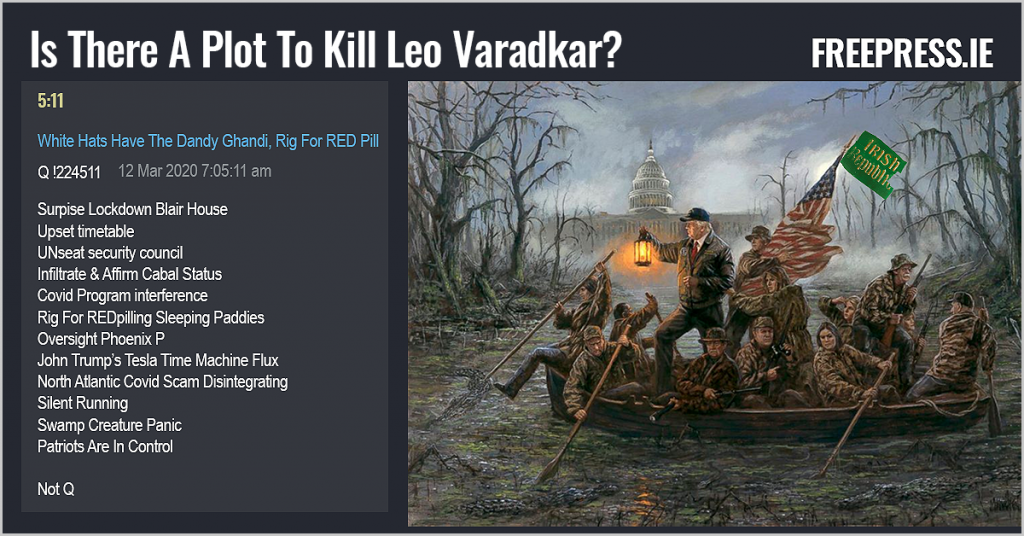 Is there a Plot To Kill Leo Varadkar