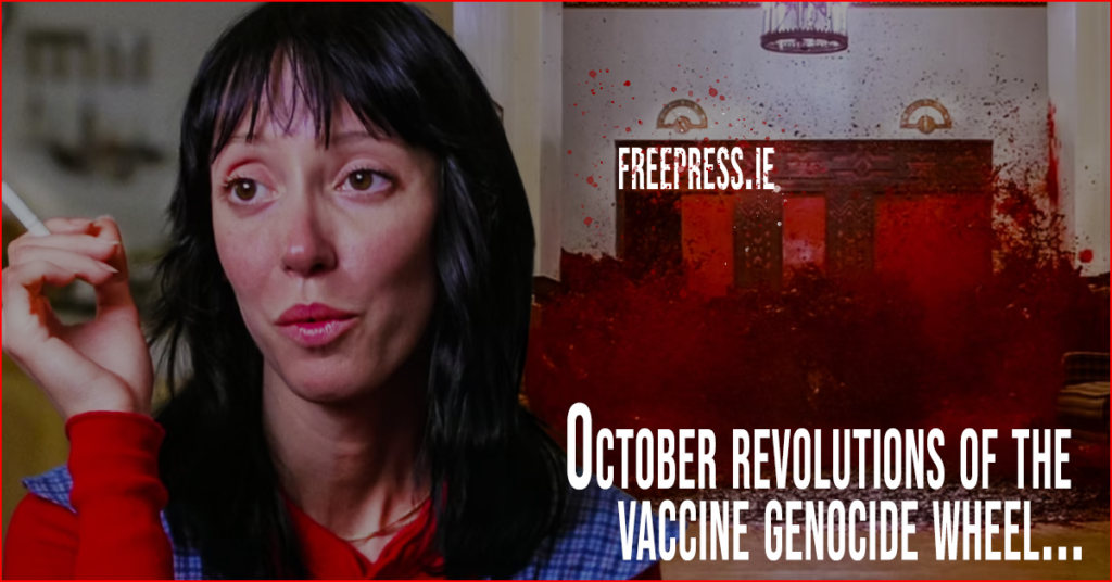 October Revolutions On The Vaccine Genocide Wheel...