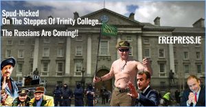 Macron's visit to Dublin and the russians